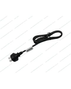 HP Probook 6560B LW949PA Power cord (Black) - 3-wire conductor  18 AWG  1.8m (6.0ft) long - Has straight (F) C5 receptacle (f 490371-061