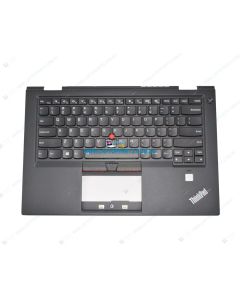 Lenovo Thinkpad X1 20FBA003AU Replacement Laptop Black Palmrest / Upper Case with US Black Keyboard 01AV154