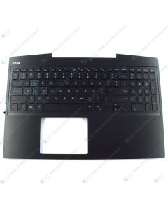 Dell G3 15 3500 3590 Replacement Laptop Upper Case / Palmrest with US BLUE Backlit Keyboard JP6X  0JP6X 460.0H703.0021