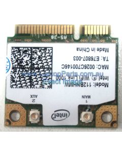 Intel Link 1000 112BNHMW Half Mini Pci-e WLAN WiFi Card USED