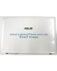 Asus K53 K53SD Laptop LCD Back Cover White 13GN3C7AP010 USED W/ Antenna cables