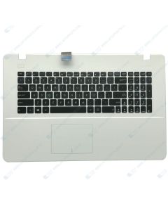 Asus R752L Replacement Laptop Upper Case / Palmrest with US Keyboard 13NB04I5P01011 (WHITE)