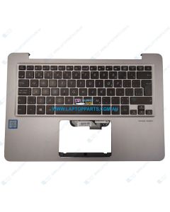Asus UX310 UX310U UX310UA Replacement Laptop Silver Upper Case / Palmrest with Backlit Keyboard 13NB0CJ1AM0311