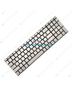 HP ENVY 15-DR 15-DR0003CA 15-DR0090CA 15-DR0008CA Replacement Laptop US Keyboard with Backlit NO Frame (Silver)