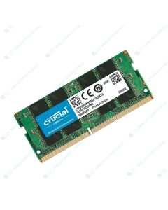 Crucial 16GB DDR4 RAM 2666MHz 1.2V PC4-21300 CL19 SODIMM Replacement Laptop Memory