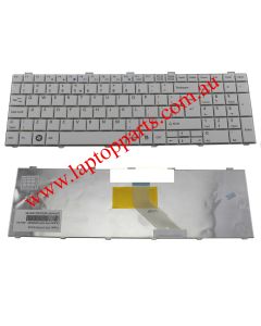 Fujitsu Lifebook A531 AH530 AH531 NH751 Replacement Laptop Keyboard (White)