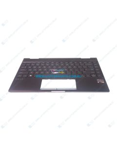 HP Envy 13M-AG0001DX 13M-AG0002DX Replacement Laptop Upper Case / Palmrest with US Backlit Keyboard L19586-001