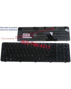 HP Pavilion G70 series Replacement Laptop Keyboard MP-07F13US-442, NSK-H8A01, NSK-H8A1D, or 9J.N0L82.A01 485424-001