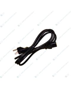 HP Probook 6560B LW949PA Power cord (Black) - 3-wire conductor  18 AWG  1.8m (6.0ft) long - Has straight (F) C5 receptacle (S 490371-D01