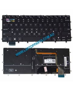 Dell XPS 13 9343 9360 9350 Replacement Laptop US Keyboard with Backlit NO Frame 04XVX6 4XVX6 