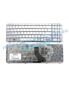 HP  Pavilion DV6 series Chrome / Silver keyboard AEUT3U00010, 9J.N0Y82.201 511885-001