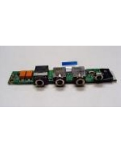 HP PAVILION DV6-1128TX (NW971PA) Laptop Audio jacks circuit board (Discrete) 512836-001 Used