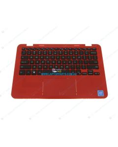 Dell Inspiron 3162 Replacement Laptop Palmrest / Uppercase with Keyboard and Touchpad (Red) 54RJ3 