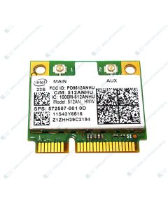 HP PAVILION DV7-3007TX VX312PA Intel 5100 802.11 a/g/n WLAN MiniCard 572507-001