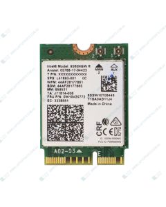  Lenovo Ideapad Flex 5-14IIL05 81X100AGAU Lenovo FRU Intel Jefferson Peak 2 9560 2*2ac+BT5.0 PCIE 80MHZ Non-Vpro M.2 Module (CNVi). 5W10V25772