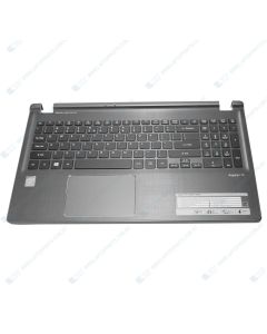 Acer Aspire M5-583P-5859 Replacement Laptop Upper Case / Palmrest with Touchpad (CHARCOAL GREY) 60.MEFN7.006