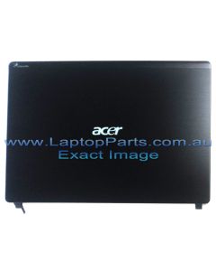 Acer Aspire Timeline 4820T Series LCD COVER ASSY AL W/MIC CCD CABLEANTENNA*2 HINGE CAP 60.PSN07.003