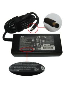 HP PAVILION DV7-3007TX VX312PA Smart AC power adapter (120W) - RC, V - With power factor correction (PFC) technology - For use with 609941-001