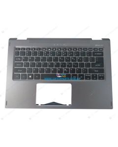 Acer Spin 5 SP513-52N N17W2 Replacement Laptop (Gray) Upper Case / Palmrest with Keyboard 6B.GR7N1.009 6B.H62N1.009