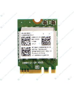 HP ENVY 15-w010la K8N80LA WLAN RT 802.11BGN+BT4 1x1 SANJI 792610-005