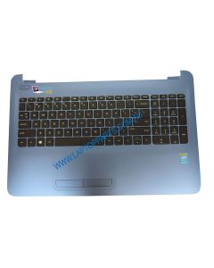 Hp 15-AC132DS Replacement Laptop Palmrest with Keyboard and Touchpad 813978-001