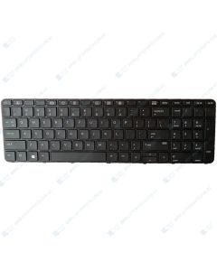 HP ProBook 455 G4 1BB66US Replacement Laptop US Non Backlit Keyboard with Frame 827028-001