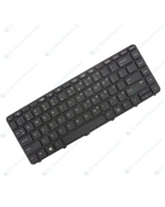 HP ProBook 640 G2 X9V79US Replacement Laptop US Black Keyboard 840800-001 (without mouse pointer)