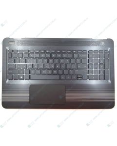 HP Pavilion 15-AW Replacement Laptop Palmrest with Backlit Keyboard & Touchpad 856035-001 GENUINE
