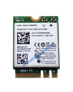 Dell Latitude E5570 Replacement Laptop Wireless 802.11ac Card 4.2 WLAN with Bluetooth M.2 8XG1T
