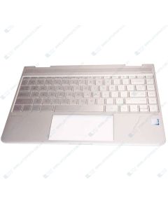 HP Spectre 13-W023DX X7V20UA TOP COVER, W/ Keyboard NSV PT TP BL US 907335-001