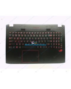 Asus GL552JX GL552VW GL552VX GL552VL Replacement Laptop Uppercase / Palmrest with US Keyboard 90NB0AW3-R31US0