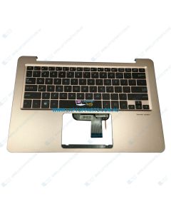 Asus UX310U UX310UA Replacement Laptop (Silver / Light Pink) Upper Case / Palmrest with Backlit Keyboard 13NB0CJ2AM0211 90NB0CJ2-R31US0 