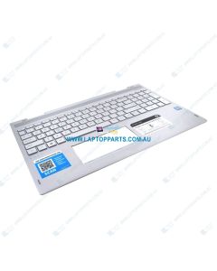 HP Envy 15-BP051NR Replacement Laptop Upper Case / Palmrest with Keyboard (Silver) 934640-001 USED