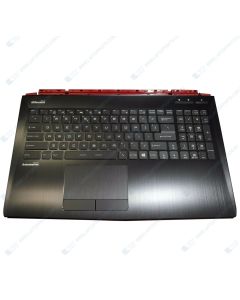 MSI GE62 2QE-253AUK MS-16J1 Replacement Laptop Topcase / Palmrest with Keyboard 957-16J51E-C20