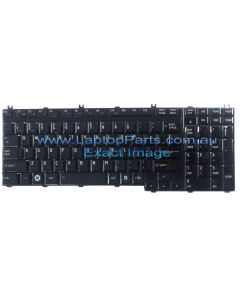 Toshiba Satellite A500  L500 P500 P300 L350 L355 L510 L515 L582  Replacement Laptop Keyboard  GLOSSY BLACK  9J.N9282.Q01 PK13042