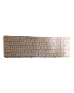 HP Pavilion 15 15-e 15-n 15-e000 15-n000 Replacement Laptop KEYBOARD WHITE WITH FRAME 726104-001 720597-001 NEW