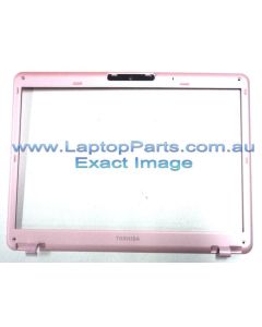 Toshiba Portege M800 (PPM81A-08S01S)  LCD BEZEL ASSY WCCD PINK SP SG A000023350