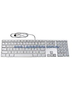 Apple Ultra Thin Aluminum USB Keyboard with Numeric Keypad 661-4326 A1243 MB110LLA USED