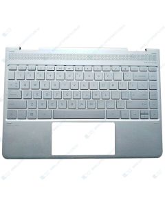 HP Spectre X360 13-AC003TU 13-W 13-AC Replacement Laptop Upper Case / Palmrest with Keyboard (SILVER)