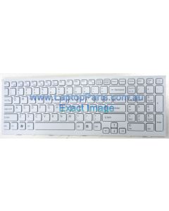 Sony Vaio VPCEH VPC EH VPC-EH Series VPCEH15FX Replacement Laptop Keyboard WHITE 148971311 AEHK1U00020 28X00072 V116646F US NEW