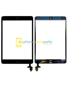 Apple iPad Mini / Mini 2 Touch Screen with Home Button IC Module Assembly Black Genuine - AU Stock
