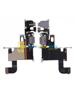Apple iPhone 6 Plus Charging Port Flex Cable with Mic and Handsfree Port Grey - AU Stock