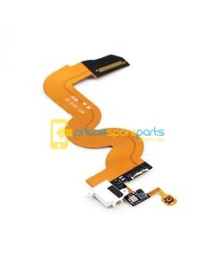 Apple iPod Touch 5 5th Gen charging port flex cable with handsfree port White - AU Stock
