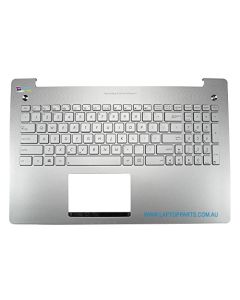 Asus N550JV-1A Replacement Laptop Palmrest with US Keyboard 90NB00K1-R31US0