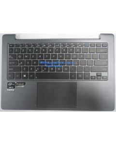 Asus TAICHI21 TAICHI 21 Replacement Laptop Top Case with Touchpad and Keyboard 13N0-NBA0311 AS NEW