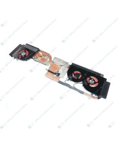 MSI MS-16K2 Replacement Laptop Heatsink with CPU and GPU Fan E32-2500112-A87