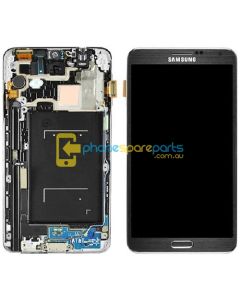 Galaxy Note 3 N9005 LCD and Digitizer assembly with frame Black - AU Stock