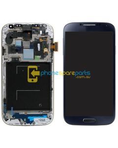 Galaxy S4 i9500 LCD and Touch Screen Assembly with Frame Black *NOT FIT i9505* - AU Stock
