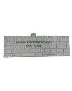 Toshiba Satellite C850-0G6 (PSCBWA-0G6001) KEYBOARD   USAustralia  Tile Genchaku WHITE   H000046200