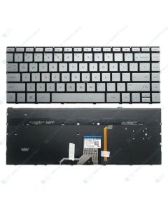 HP X360 13-AE 13-BF 13-AF 13-AC 13-AG 13-AD 13-AH Replacement Laptop Backlit Silver Keyboard N15666-001